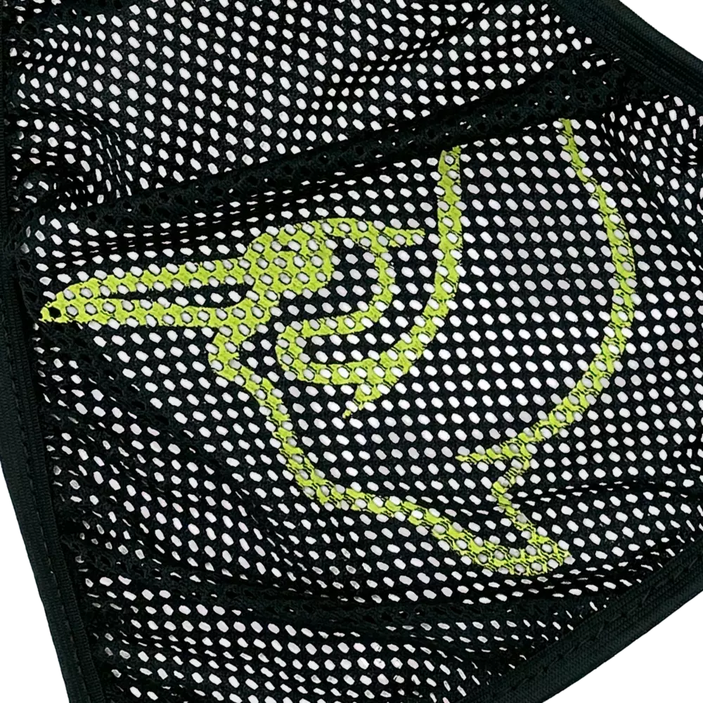 Yellow Green Mesh Deck Cover
