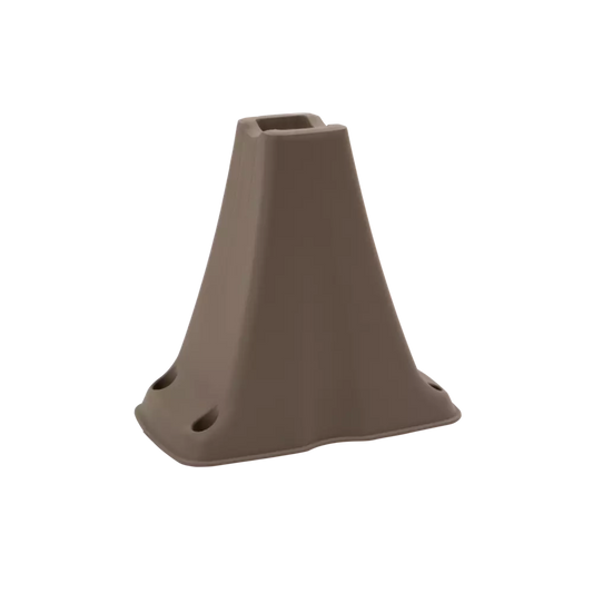 Canoe Seat Support Cone in Brown