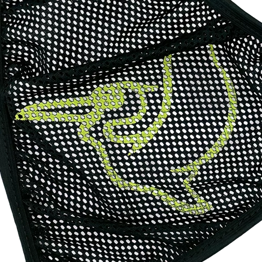 Yellow Green Mesh Deck Cover