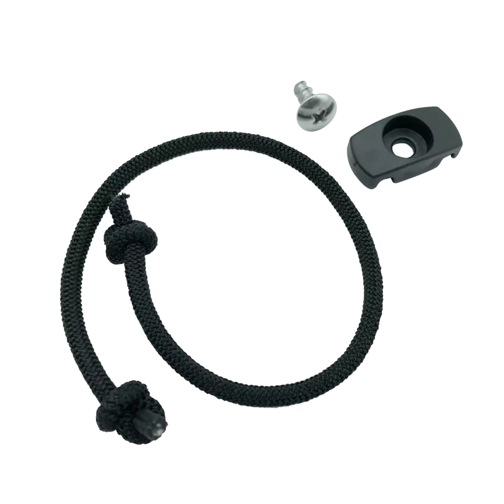 13.5 in Black Bungee