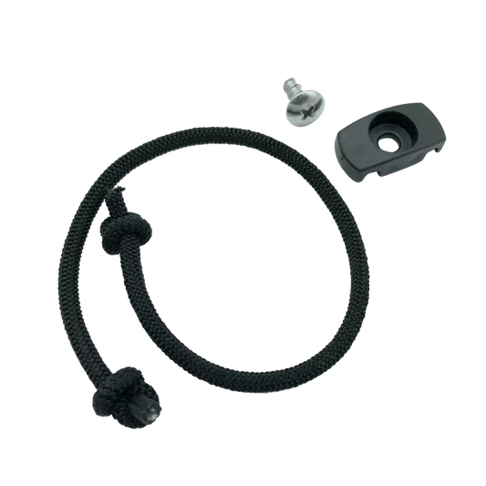 13.5 in Black Bungee