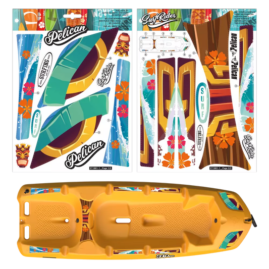 Decals for Solo Evo Kids Kayak